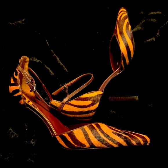 BCBGMaxAzria Animal Print Heels New. Size 7.5 - Picture 3 of 10